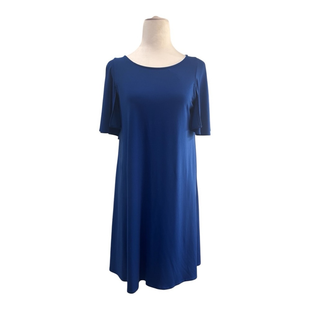 Calvin Klein Royal Blue A Line Dress, Size 2